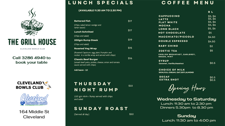 Grill House Lunch & Coffee